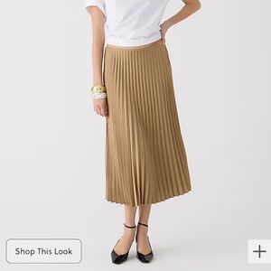 J. Crew Pleated Skirt